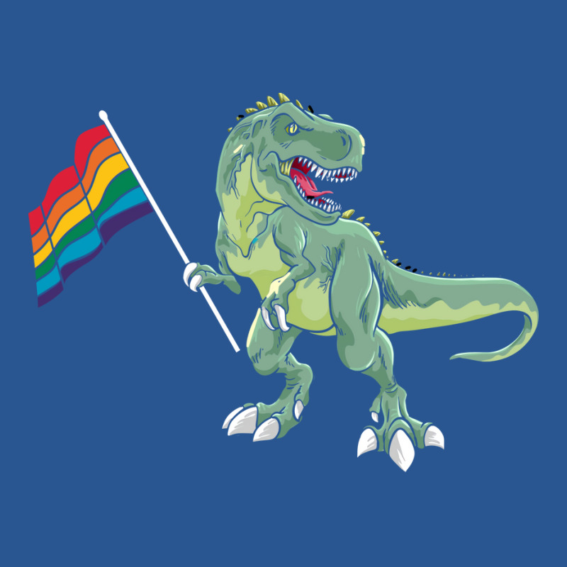 Funny Dinosaur Flag Gay Pride Lgbt Gift Red T-shirt | Artistshot