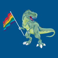 Funny Dinosaur Flag Gay Pride Lgbt Gift Red Classic T-shirt | Artistshot