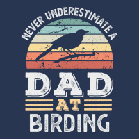 Funny Dad At Birding Fathers Day Gift Men Yellow Men Denim Jacket | Artistshot