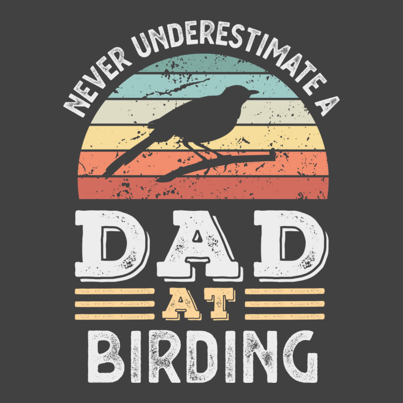 Funny Dad At Birding Fathers Day Gift Men Yellow Vintage T-shirt | Artistshot