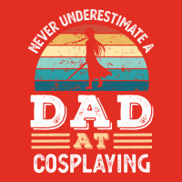 Funny Dad At Cosplaying Fathers Day Gift Men Green Graphic T-shirt | Artistshot