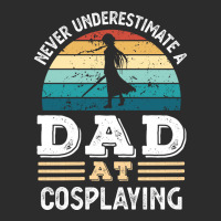 Funny Dad At Cosplaying Fathers Day Gift Men Green Exclusive T-shirt | Artistshot