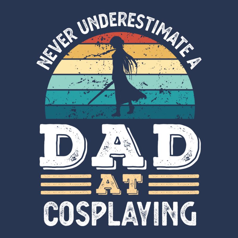 Funny Dad At Cosplaying Fathers Day Gift Men Green Men Denim Jacket | Artistshot