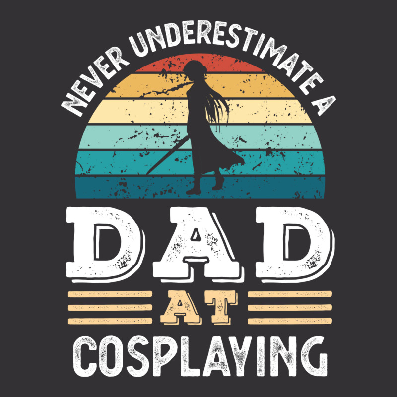 Funny Dad At Cosplaying Fathers Day Gift Men Green Vintage Short | Artistshot