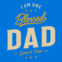 I Am One Blessed Dad Funny Ather Grandpa Hippie Graphic T-shirt | Artistshot