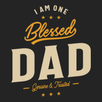 I Am One Blessed Dad Funny Ather Grandpa Hippie 3/4 Sleeve Shirt | Artistshot