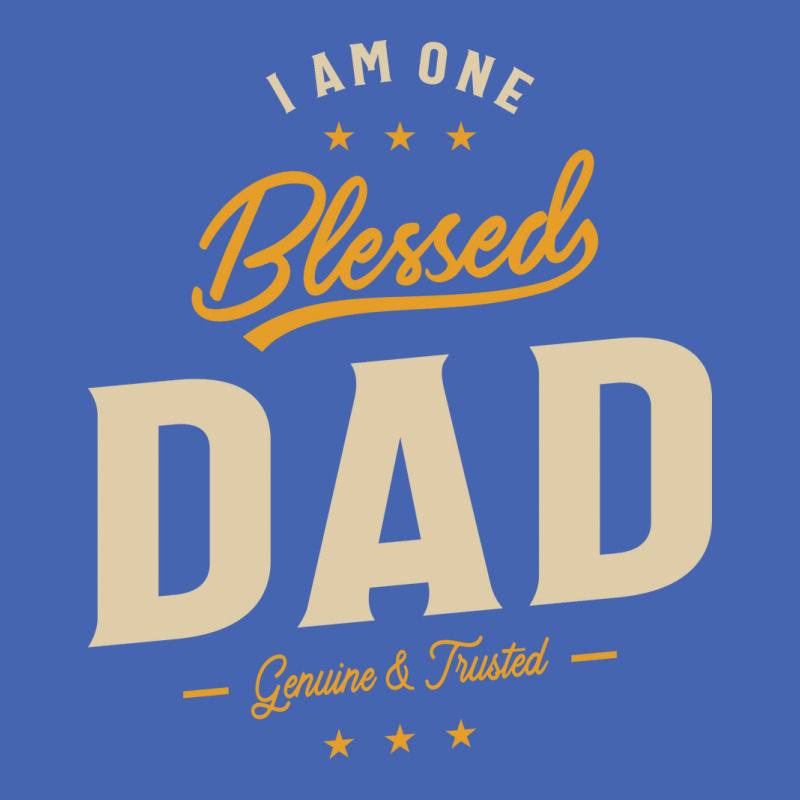 I Am One Blessed Dad Funny Ather Grandpa Hippie Zipper Hoodie | Artistshot