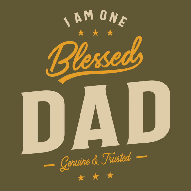 I Am One Blessed Dad Funny Ather Grandpa Hippie Vintage Short | Artistshot