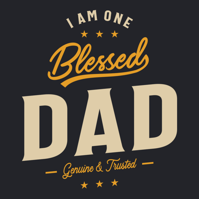 I Am One Blessed Dad Funny Ather Grandpa Hippie Lightweight Hoodie | Artistshot