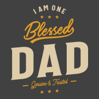 I Am One Blessed Dad Funny Ather Grandpa Hippie Vintage T-shirt | Artistshot