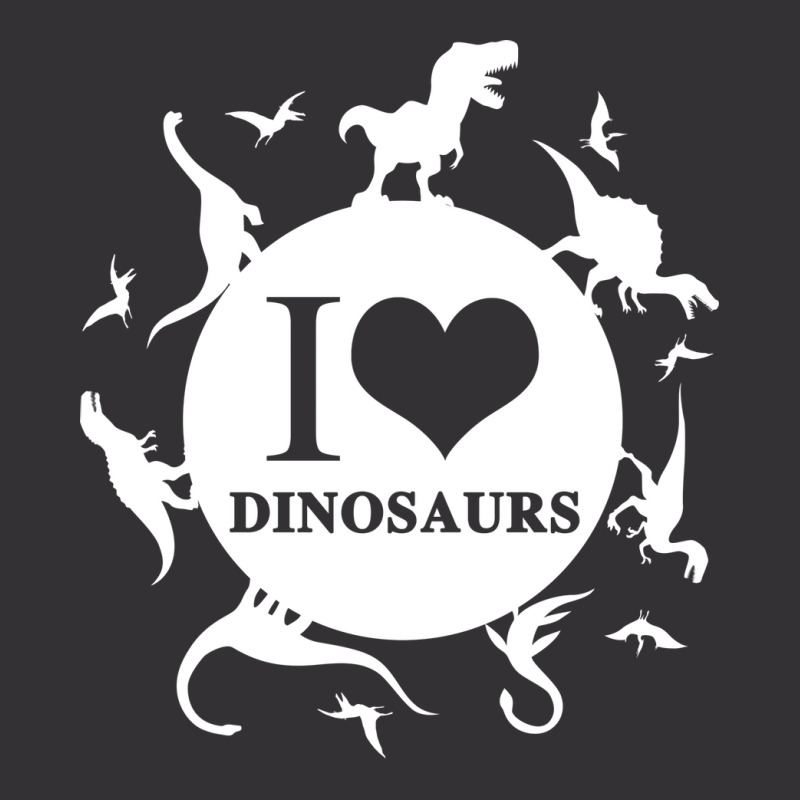 I Love Dinosaurier Dinosaurs Love Vintage Hoodie And Short Set | Artistshot