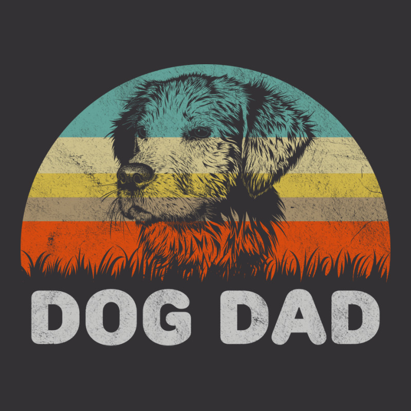 Retro Style Dog Dad Gift For Dog Lover Design Nost Vintage Hoodie | Artistshot