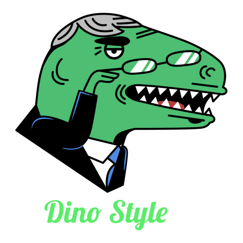 Dino Style Humor Zipper Hoodie | Artistshot