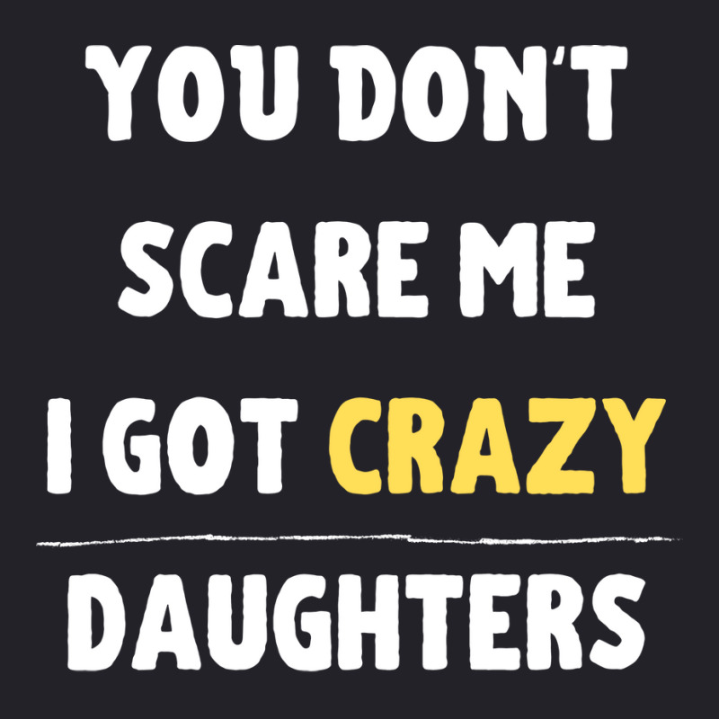 You Dont Scare Me I Got Crazy Daughters Nature Unisex Sherpa-lined Denim Jacket | Artistshot