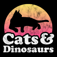 Cats And Dinosaurs Gift For Men Women Kids Red Lightweight Hoodie | Artistshot