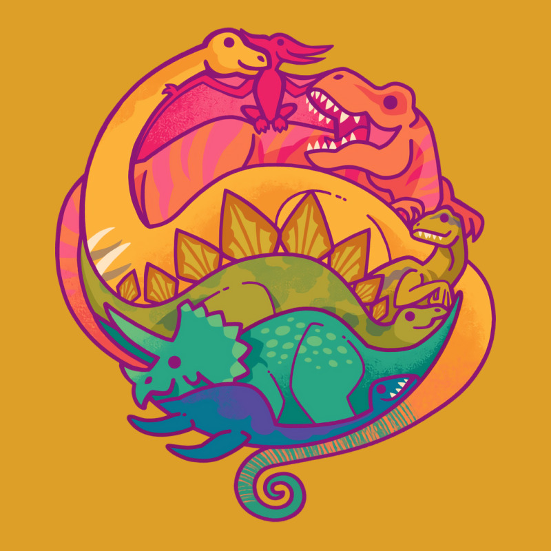 Dino Rainbow Girl T-shirt | Artistshot