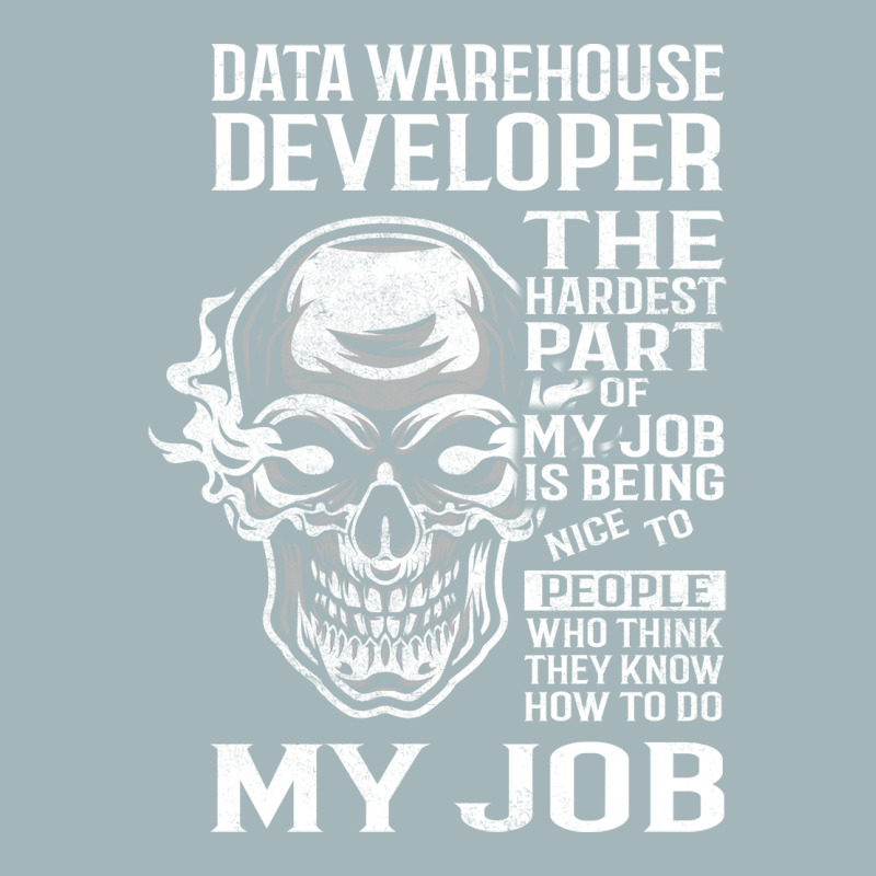 Data Warehouse Developer T  The Hardest Part Gift Unisex Sherpa-Lined Denim Jacket by irildarnen | Artistshot