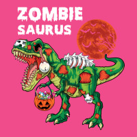 Zombie T Rex Dinosaur With Pumpkin Halloween Costu Crewneck Sweatshirt | Artistshot