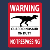 No Trespassing Tyrannosaurus Sign Yellow Men Denim Jacket | Artistshot