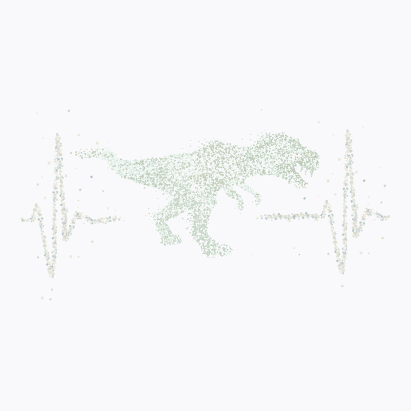 Tyrannosaurus Rex Heartbeat Dinosaurs Summer T-shirt | Artistshot