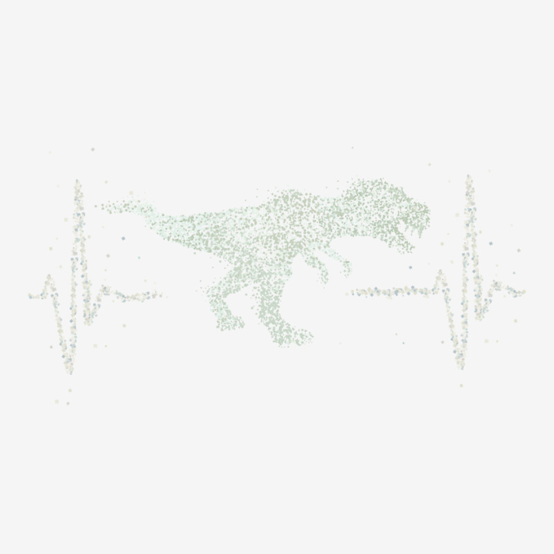 Tyrannosaurus Rex Heartbeat Dinosaurs Summer Graphic T-shirt | Artistshot