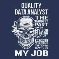 Quality Data Analyst T  The Hardest Part Gift Item Men Denim Jacket | Artistshot