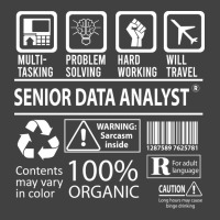 Senior Data Analyst T  Multitasking Certified Job Vintage T-shirt | Artistshot