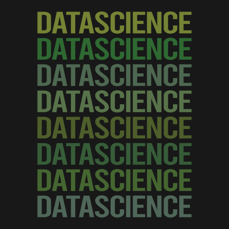 Green Text Data Science Green Flannel Shirt | Artistshot