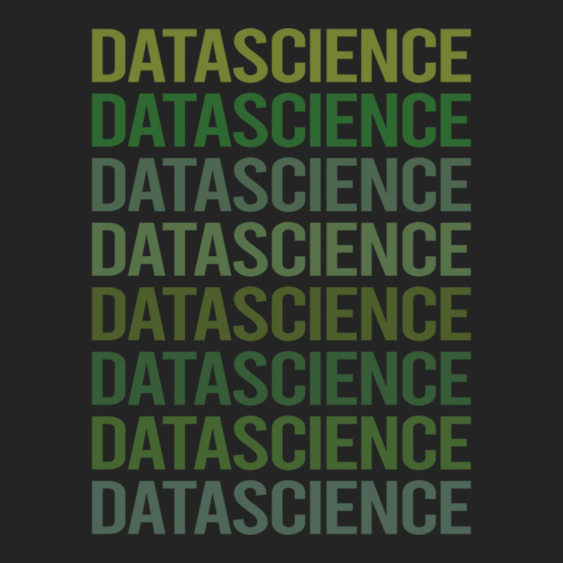 Green Text Data Science Green 3/4 Sleeve Shirt | Artistshot