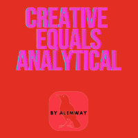 Creative Equals Analytical Cool Graphic T-shirt | Artistshot