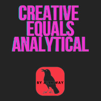 Creative Equals Analytical Cool 3/4 Sleeve Shirt | Artistshot