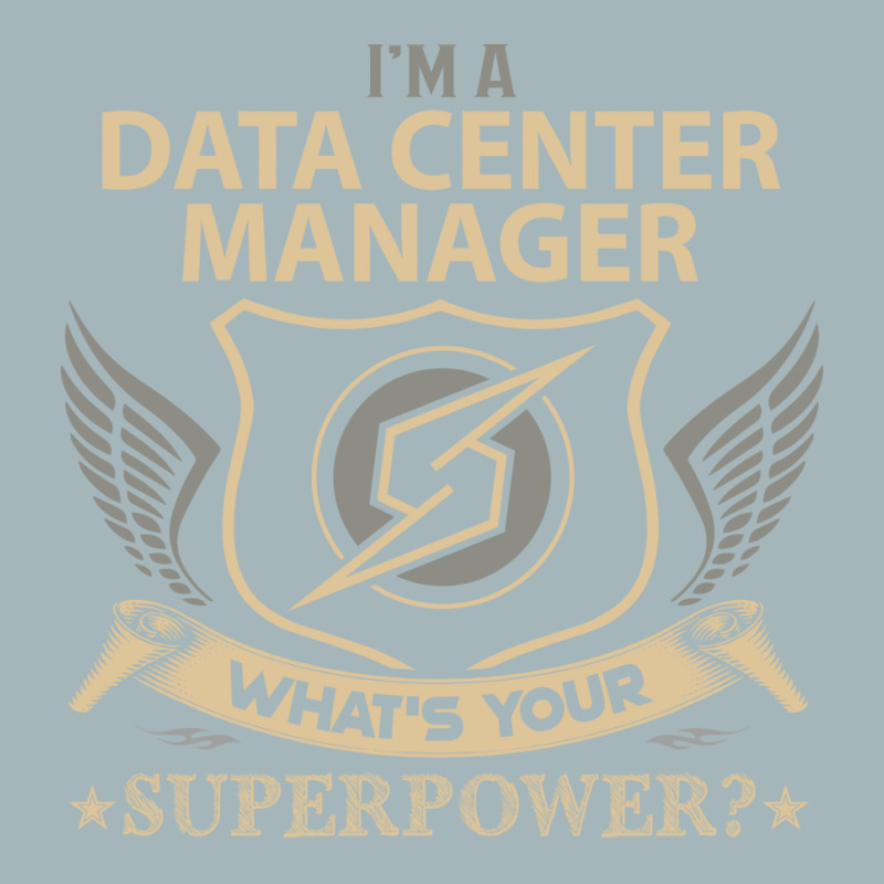 Data Center Manager T  Superpower Gift Item Tee Unisex Sherpa-lined Denim Jacket | Artistshot