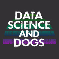 Data Science And Dogs Dog Lover Funny Quote Cooles Vintage Hoodie | Artistshot