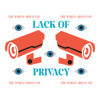 Lack Of Privacy Aesthetic Sticker | Artistshot