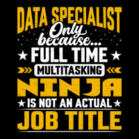 Data Specialist Job Title Funny Data Expert Unisex Jogger | Artistshot