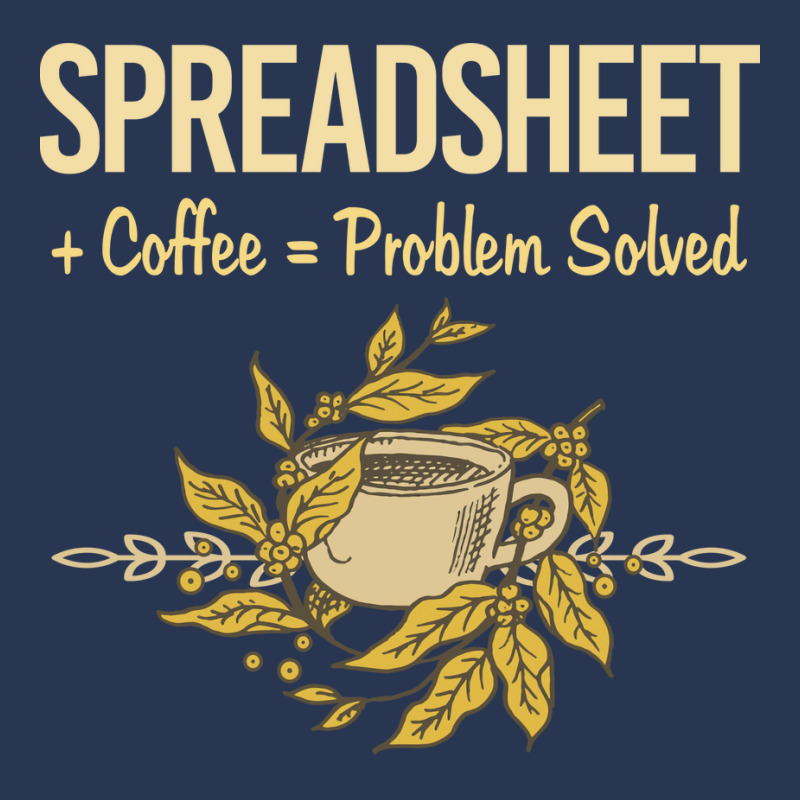 Problem Solved Coffee Spreadsheet Spreadsheets Coo Ladies Denim Jacket by sfexirazanq | Artistshot