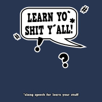 Learn Your Stuff School Speech Bubble Men Denim Jacket | Artistshot