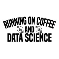 Running On Coffee And Data Science Nostalgia Men's Long Sleeve Pajama Set | Artistshot