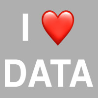 I Love Data Tumblr Ladies Fitted T-shirt | Artistshot