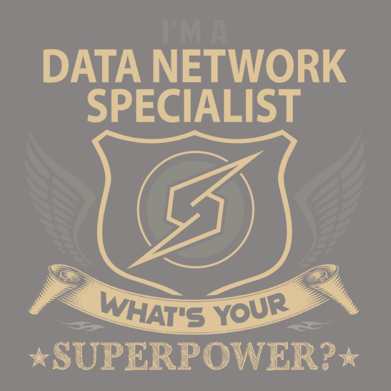 Data Network Specialist T  Superpower Gift Item Te Adjustable Cap | Artistshot