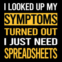 Funny My Symptoms Spreadsheet Spreadsheets Trendin Lightweight Hoodie | Artistshot