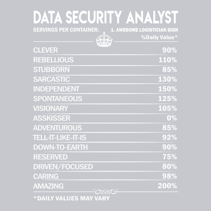 Data Security Analyst T  Data Security Analyst Fac Unisex Jogger by elvanamtpa | Artistshot