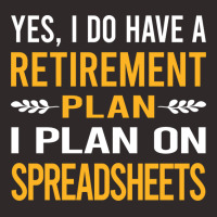 Funny My Retirement Plan Spreadsheet Spreadsheets Racerback Tank | Artistshot