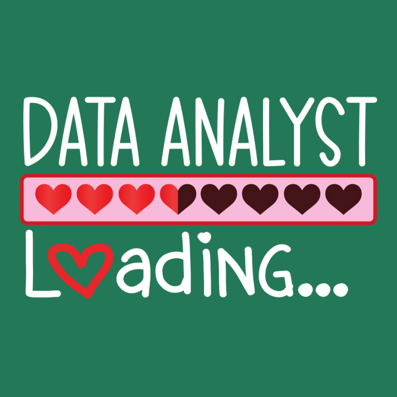 Data Analyst Loading Vintage Ladies Fitted T-Shirt by zionemaaropt | Artistshot