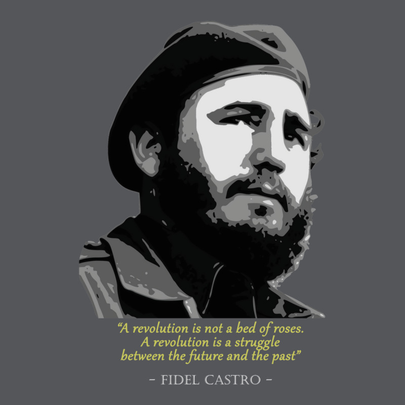 Fidel Castro Quote Ladies Fitted T-Shirt by piniofagge | Artistshot