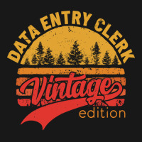 Vintage Edition Data Entry Clerk Job Title Cool Flannel Shirt | Artistshot