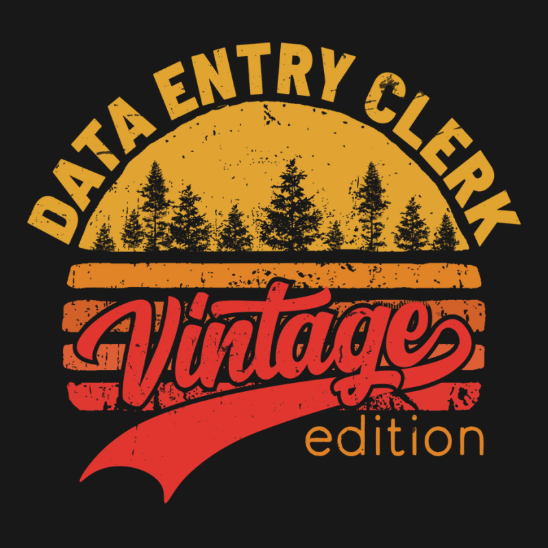 Vintage Edition Data Entry Clerk Job Title Cool Flannel Shirt | Artistshot