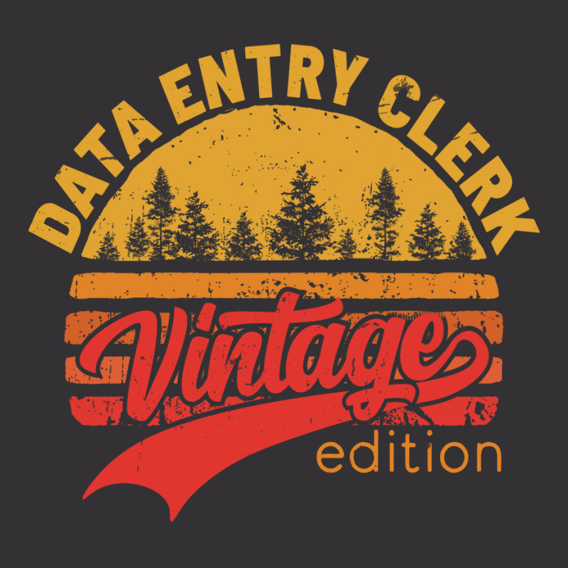 Vintage Edition Data Entry Clerk Job Title Cool Vintage Hoodie | Artistshot