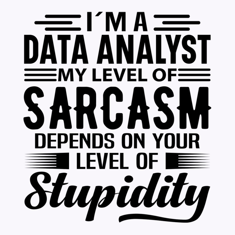 Im A Data Analyst Yellow Tank Top | Artistshot