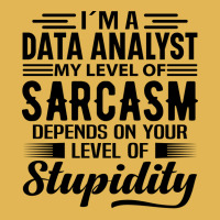 Im A Data Analyst Yellow Vintage Hoodie And Short Set | Artistshot